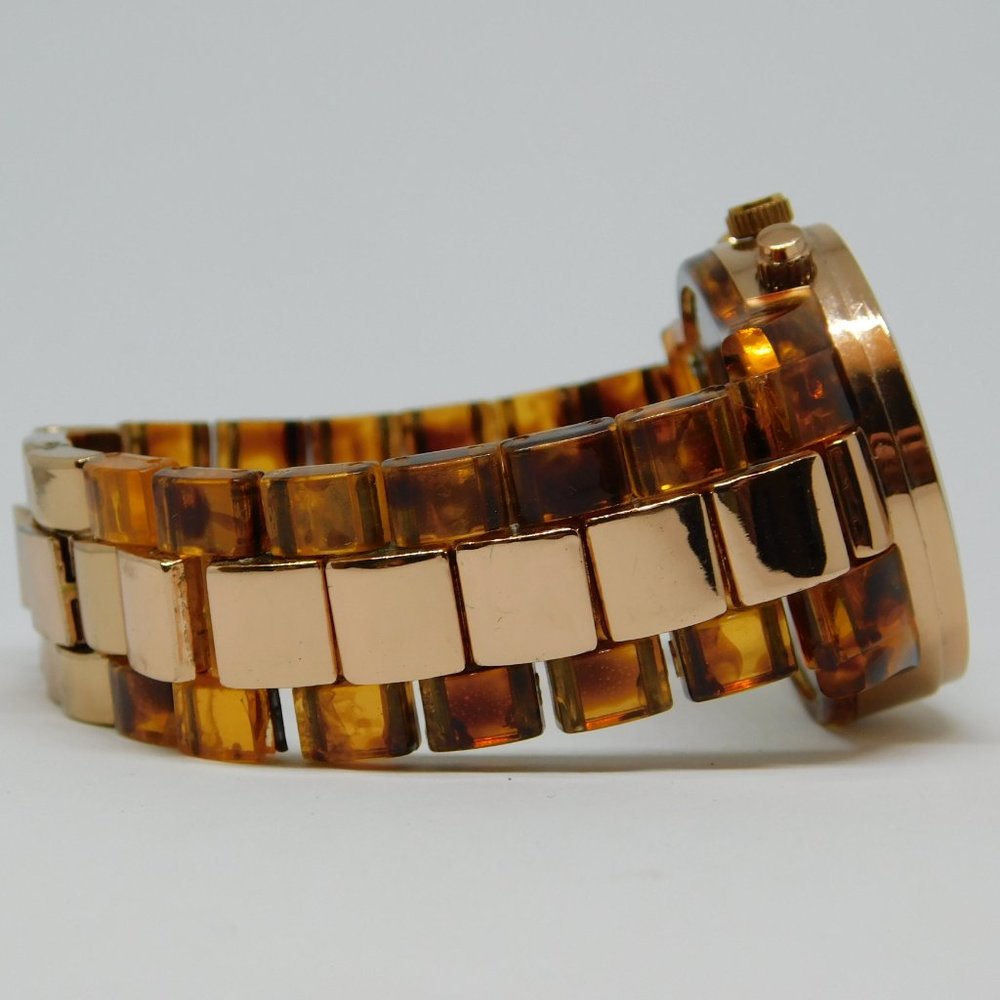 Aeropostale TTCCCH1 Two Tone Quartz Analog Women's Watch Sz. 6 3/4" New Battery - Picture 4 of 10